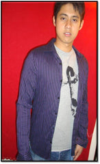 Purple-Black Stripes